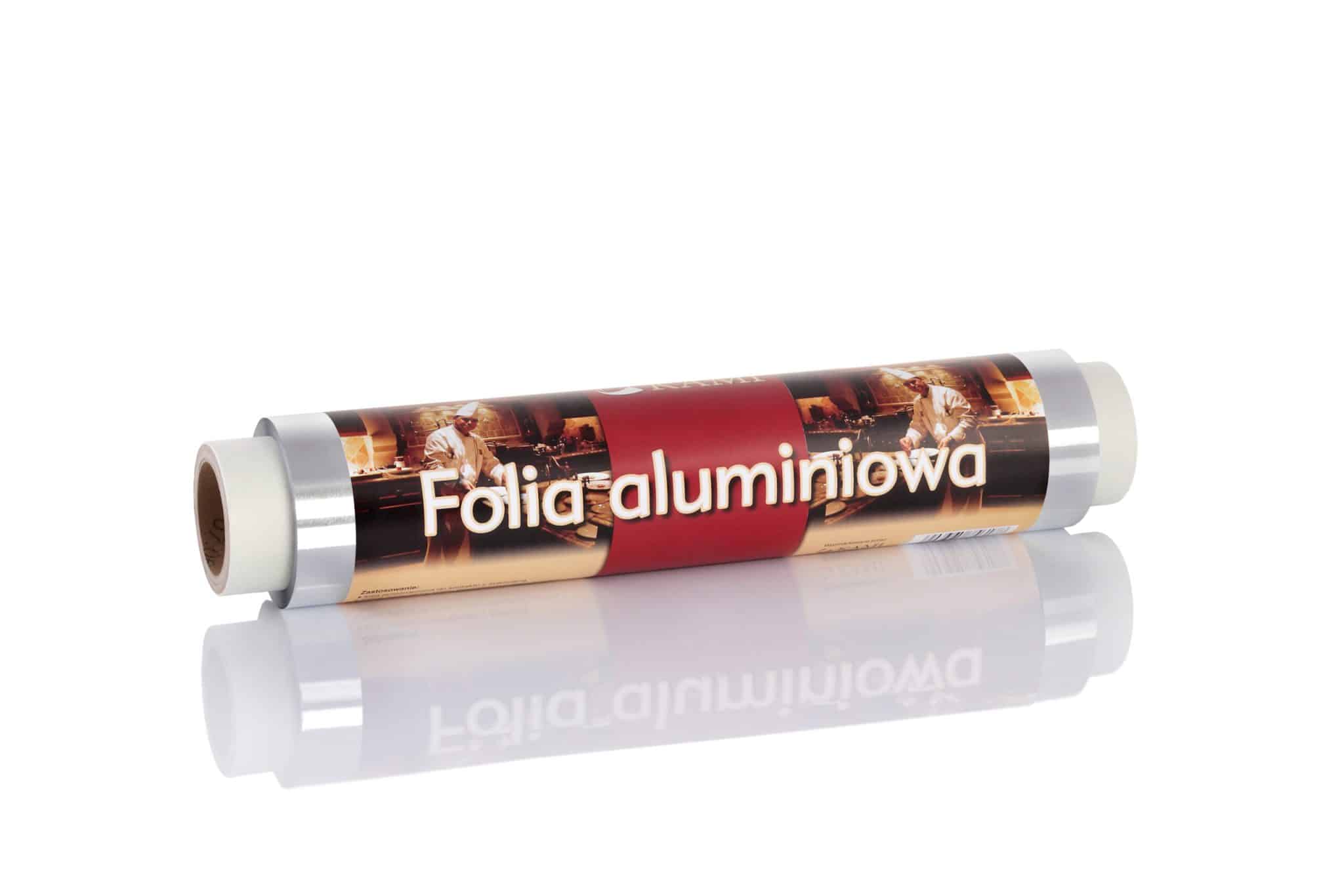 folia aluminiowa Folia aluminiowa gastronomiczna 0,8kg 60m